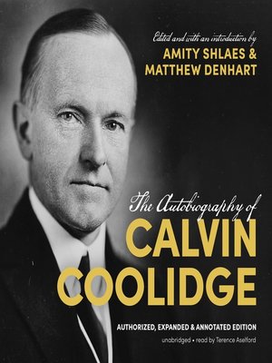 cover image of The Autobiography of Calvin Coolidge